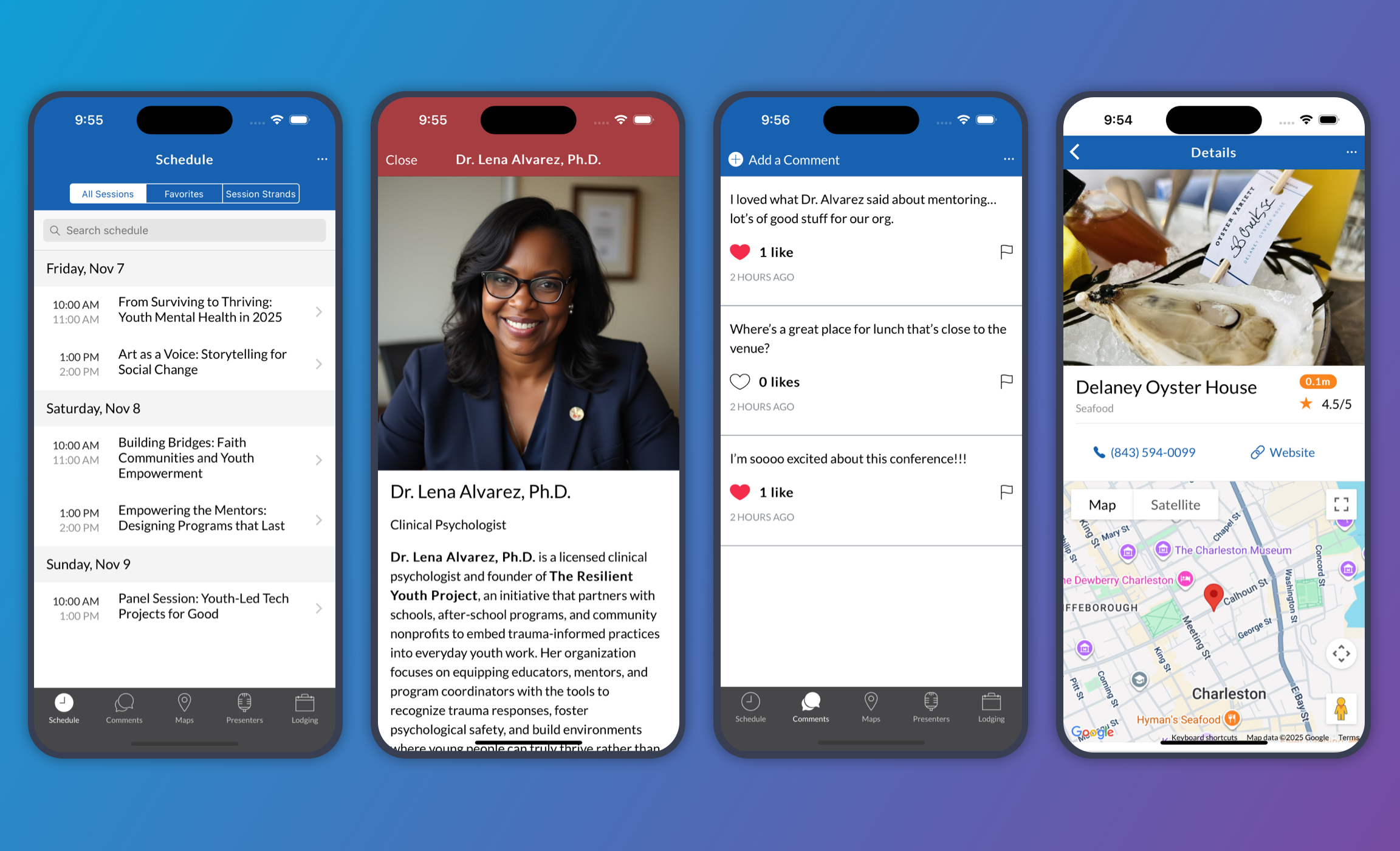 Tri-Event Share Platform Screenshot